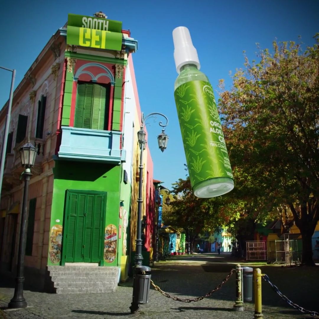 Aloe Vera Gel CGI Advertisement