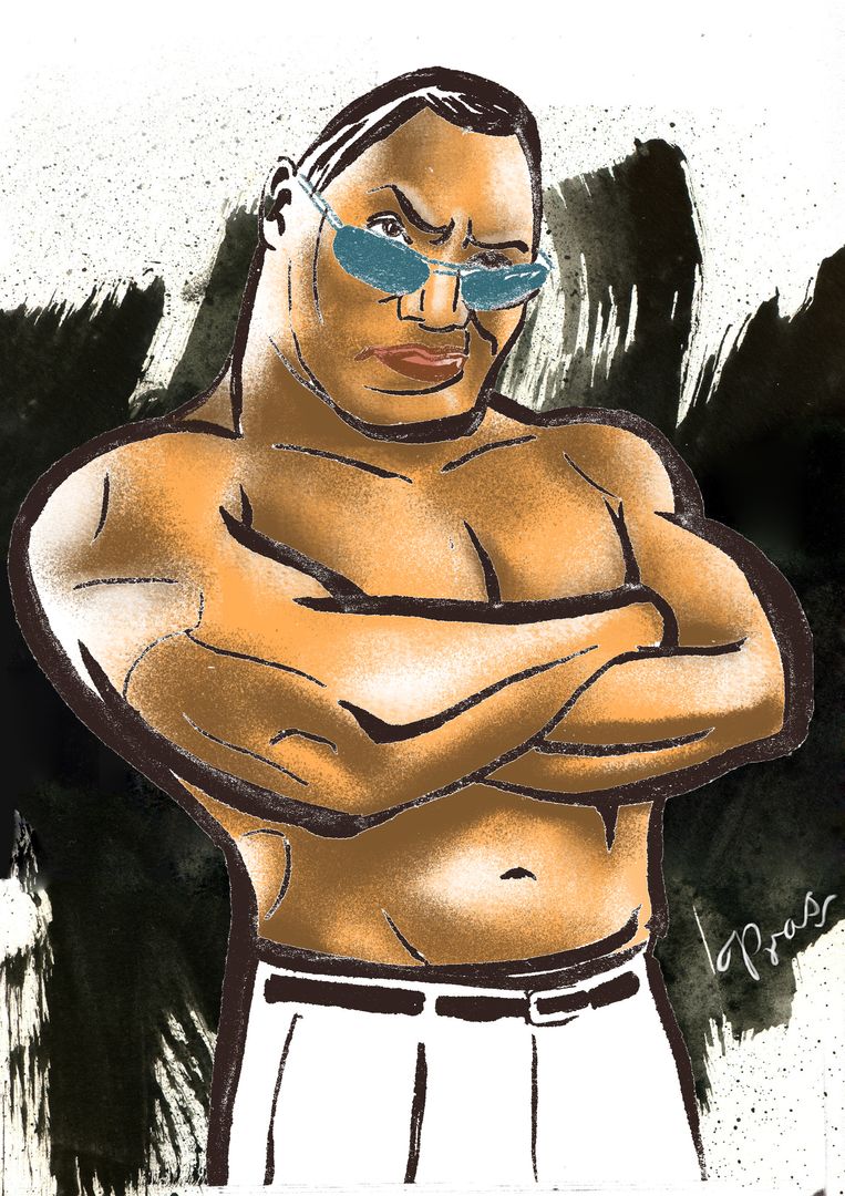 Dwayne Johnson Caricature :D