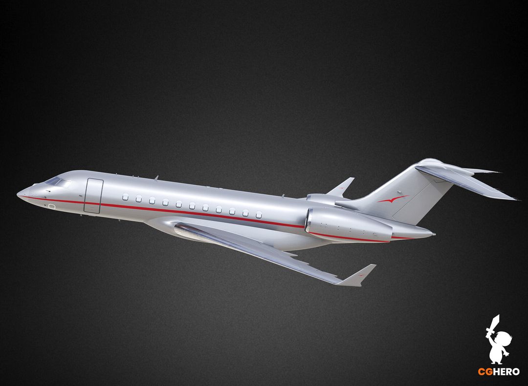 Bombardier Global 5000 Jet Visualisation