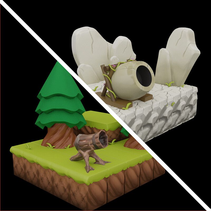 Tylemaps for a hypercasual mobile game