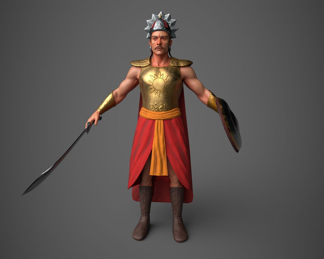 Indian Warrior King