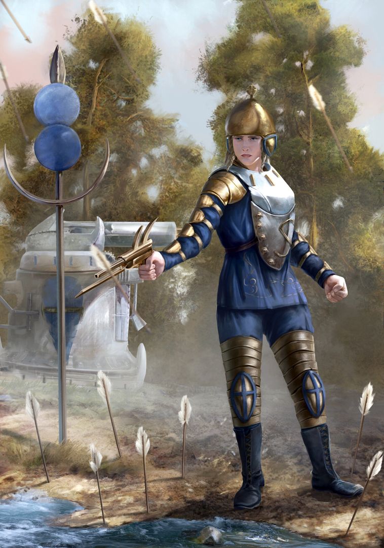 illustrations and map for a book