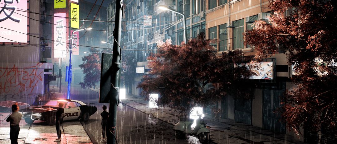 Asian Street by Fabio G.