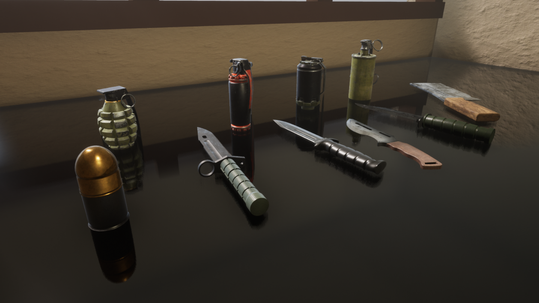 Knives & Grenades Vol 1