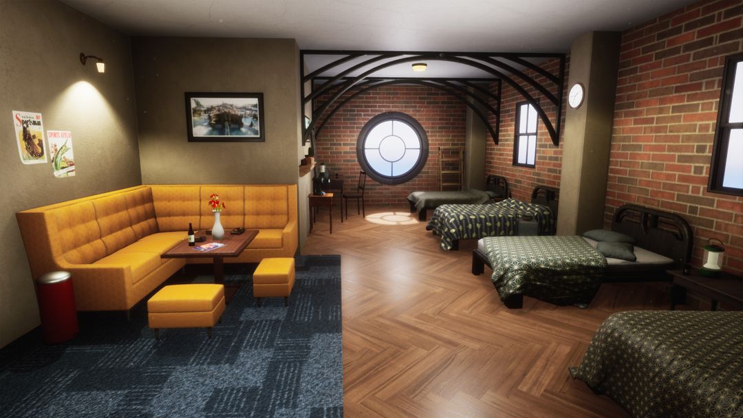 Cape Caem Lodging - Art Inspired by Final Fantasy XV