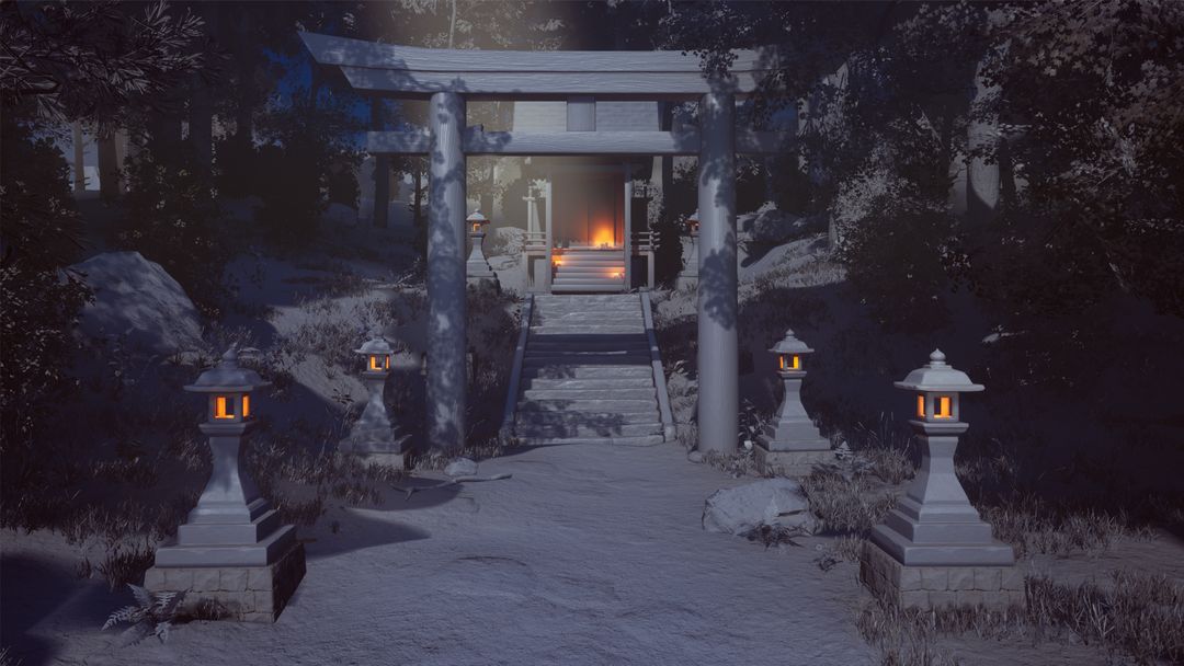 Japanese Forest Shrine - CGHero