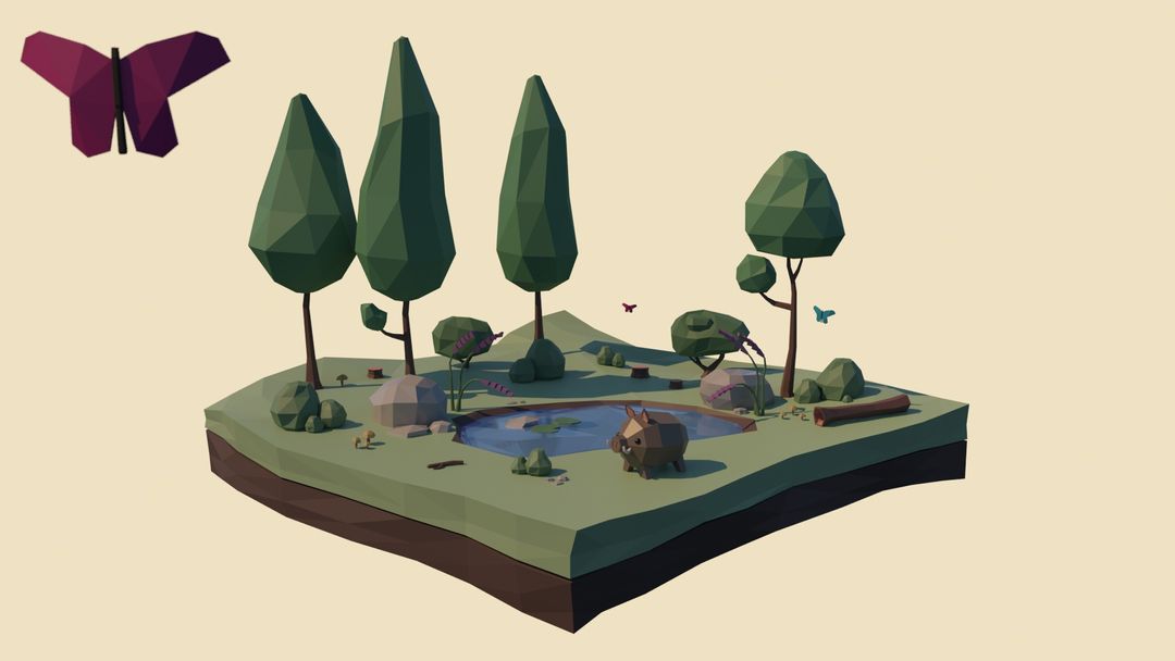 Low Poly Forest