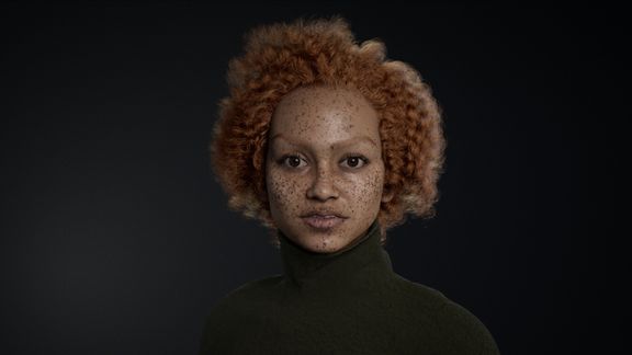 Realtime character art portrait 3