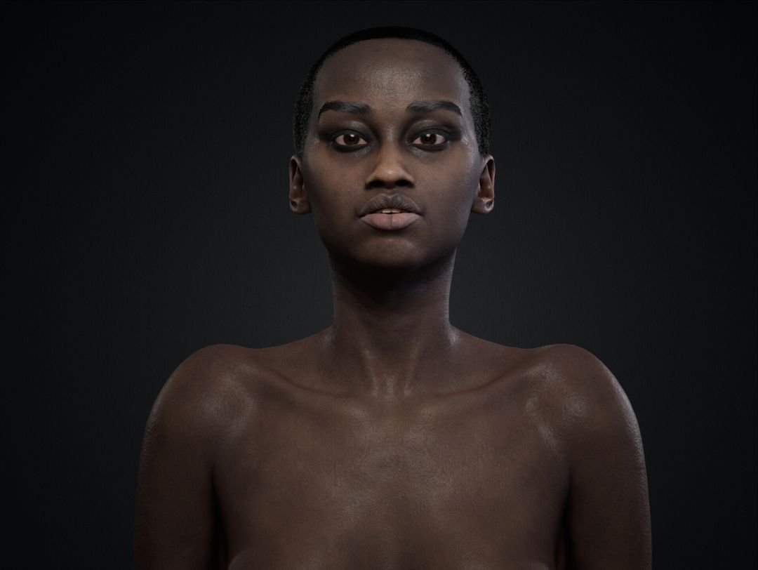 Realtime Character art portrait 1