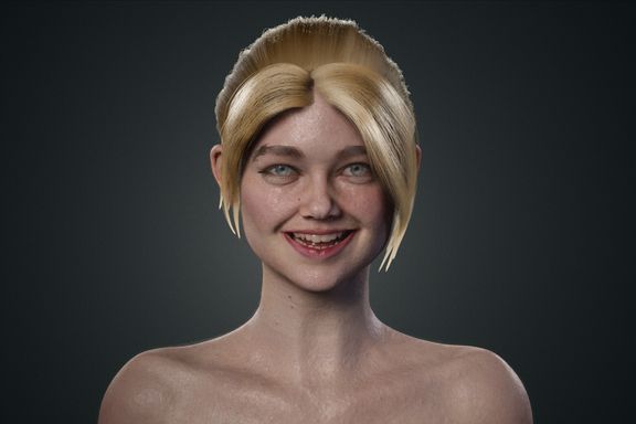 Realtime character art portrait 2