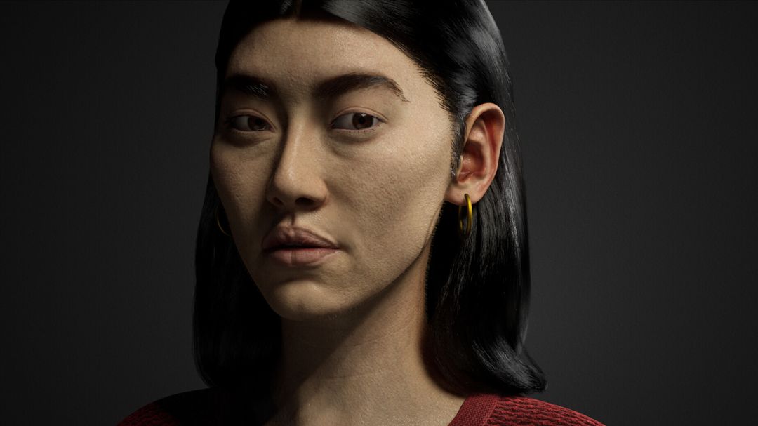 Realtime character art portrait 5