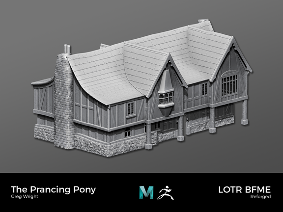 BFME Reforged (High Poly Assets) | 3D Game Buildings Assets