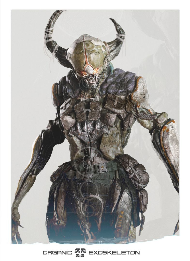 Alien Exoskeleton - Warlock