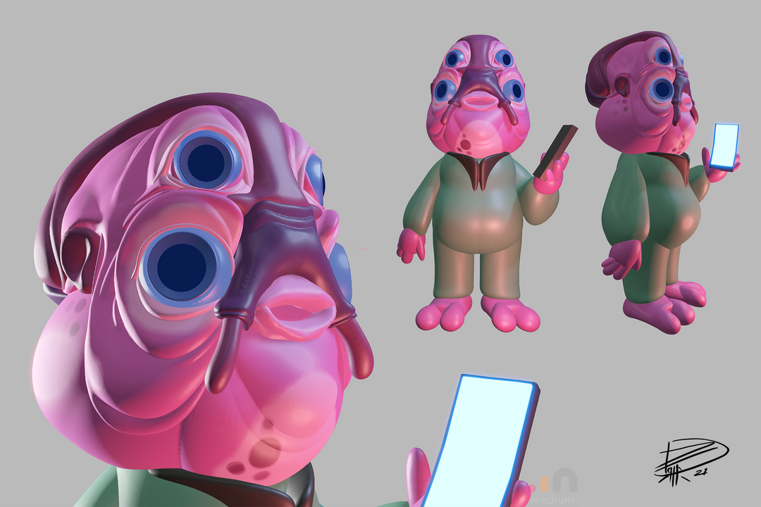 Glootie VR sculpt
