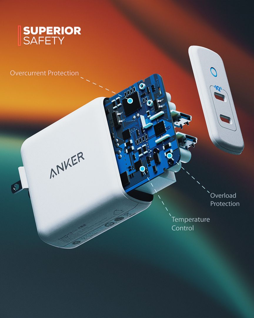 Anker 324 Product Visualization