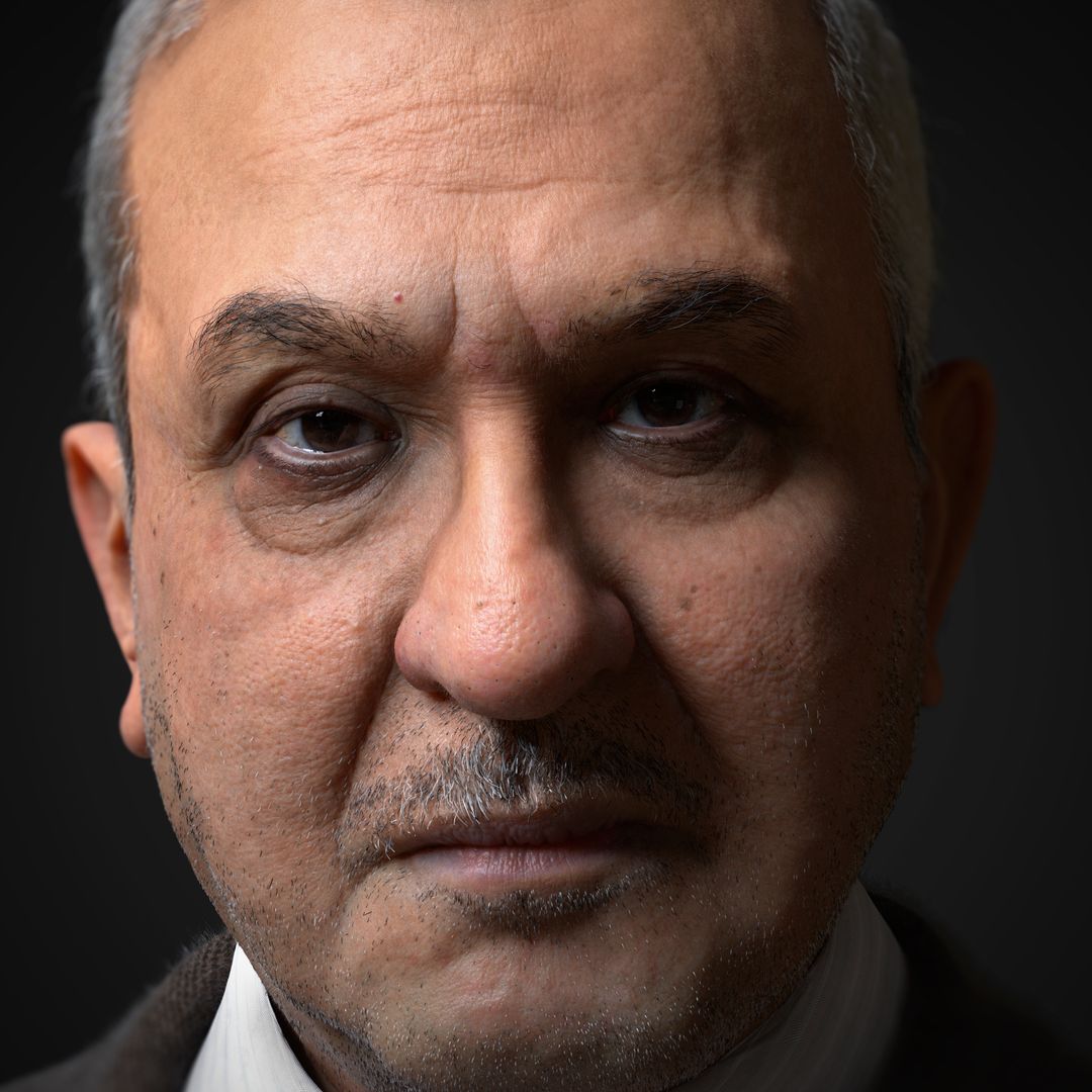 " Dad portrait " - Osama Sabry