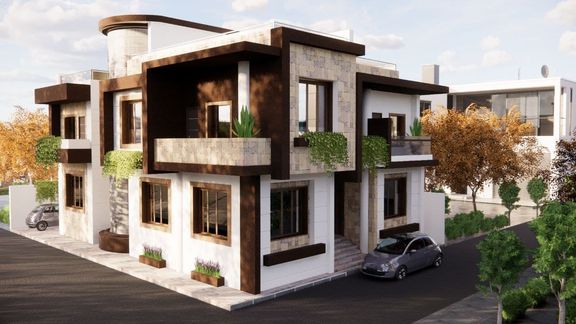 Private House Exterior Rendering