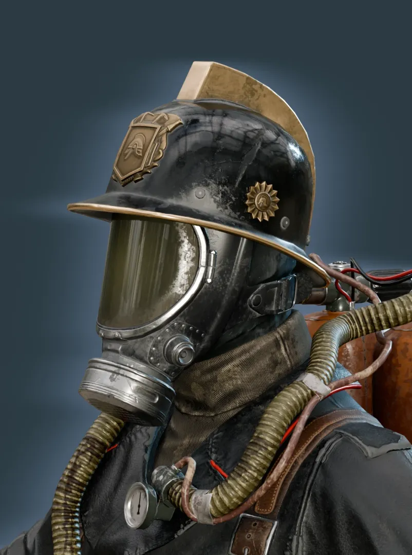 firefighter - realtime character