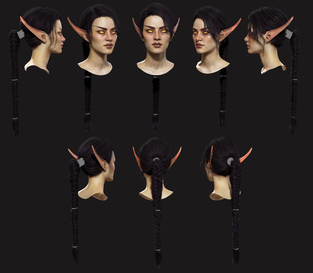 Real Time character by Juliana A.