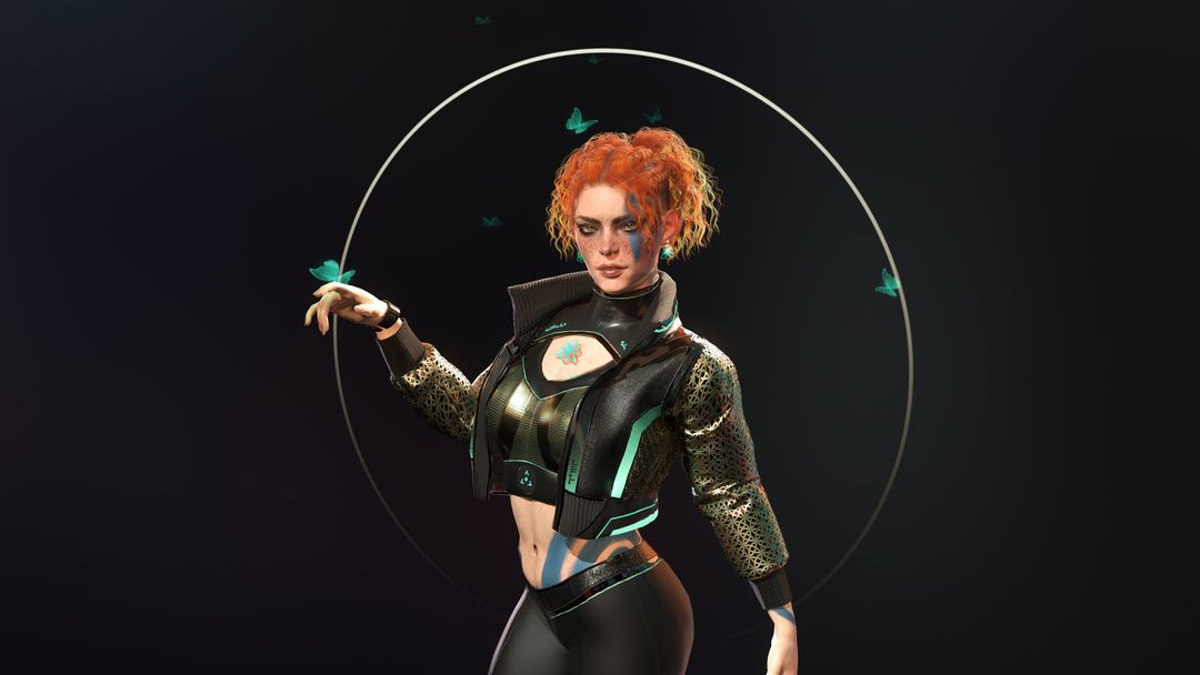 Real Time Character by Juliana A.