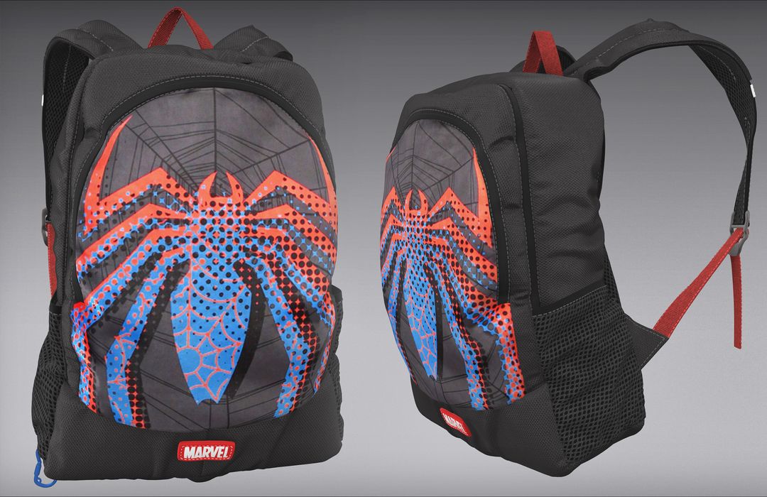 Spiderman bag | 3D Retail Clothing CGIs