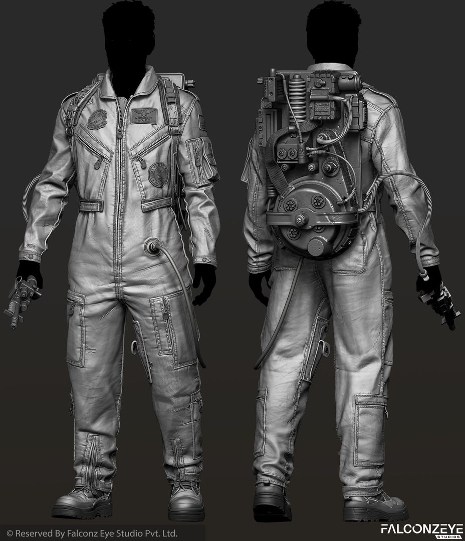 🚀 The Character - Ghostbuster by Rahul G.