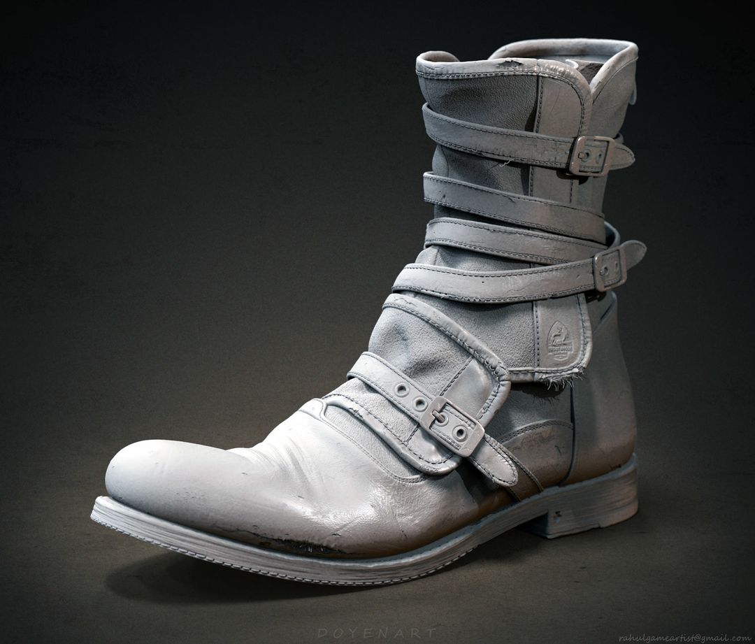 Leather Shoe sculpt