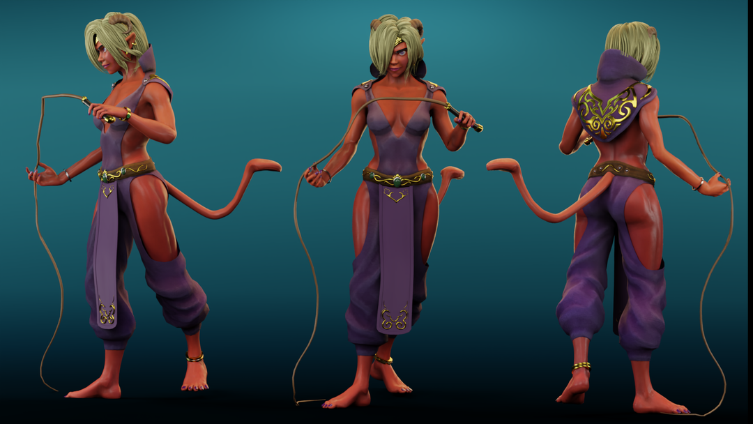 Stylized Succubus Merchant