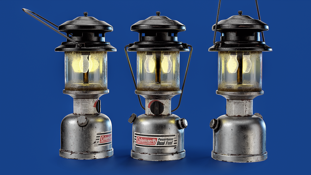 Oil Lamp - Texturing Project