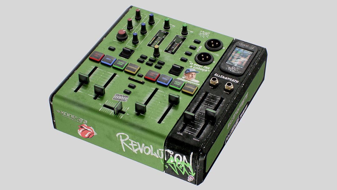 Texturing Project - Mixing Board