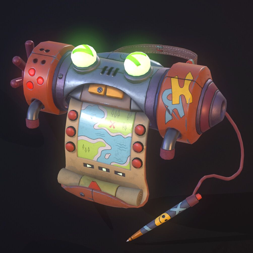 Mecha Map - game asset
