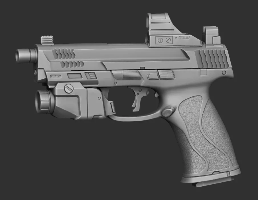 Smith & Wesson M&P9 M2.0 - Version: Gangstyle and Police