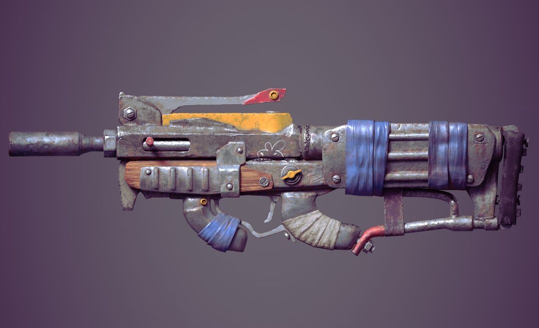 Post Apocalyptic Gun