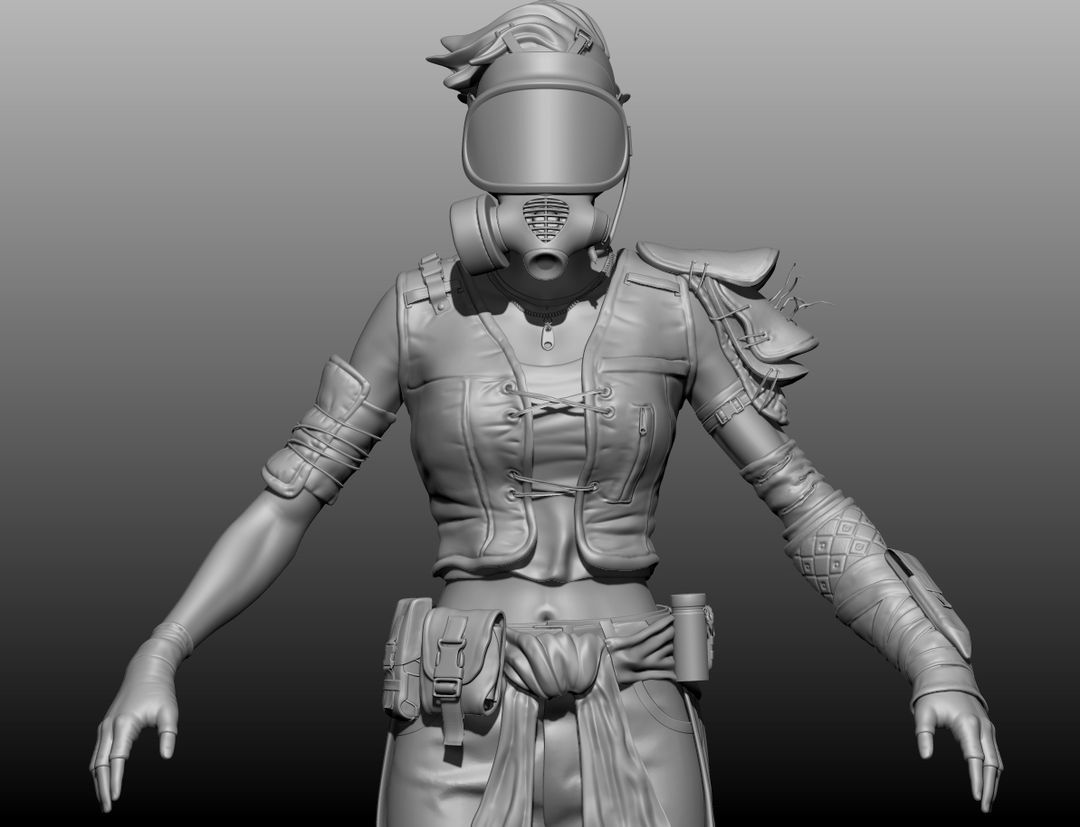 EVA - Game Cinematic / Game Model WIP by Koushik R.
