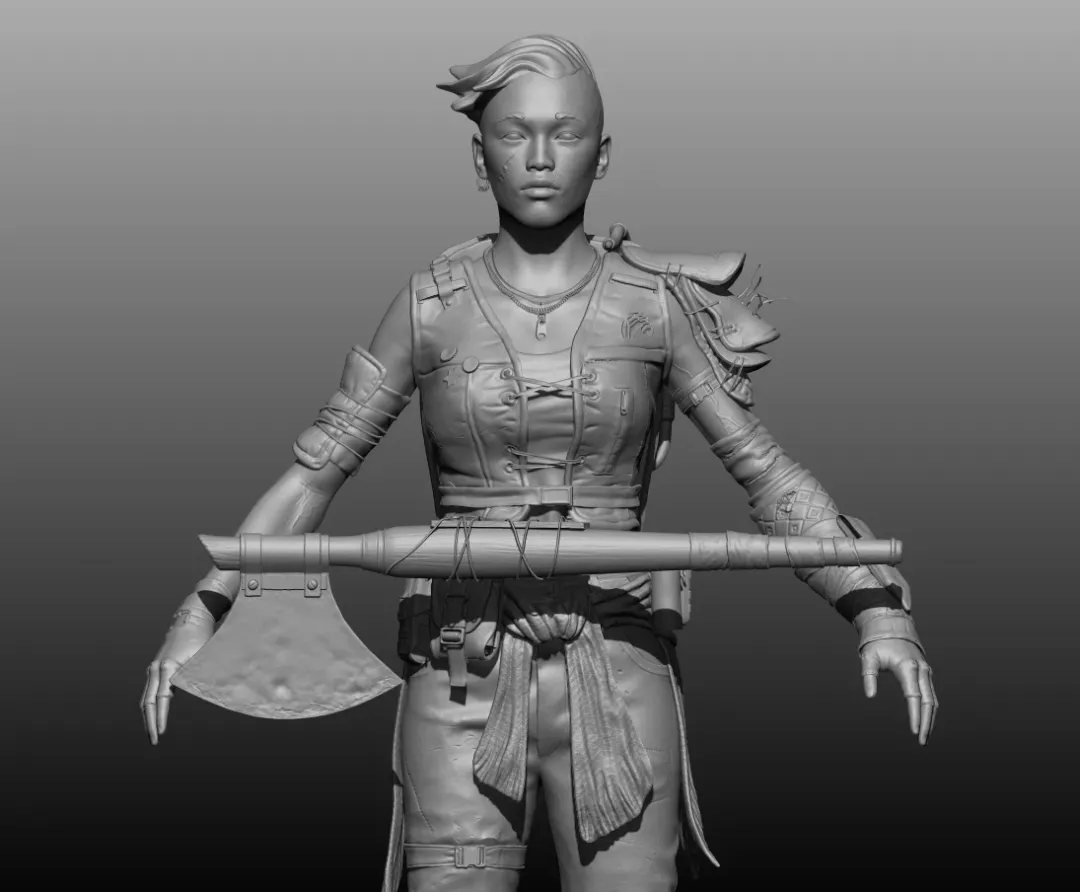 EVA - Game Cinematic / Game Model