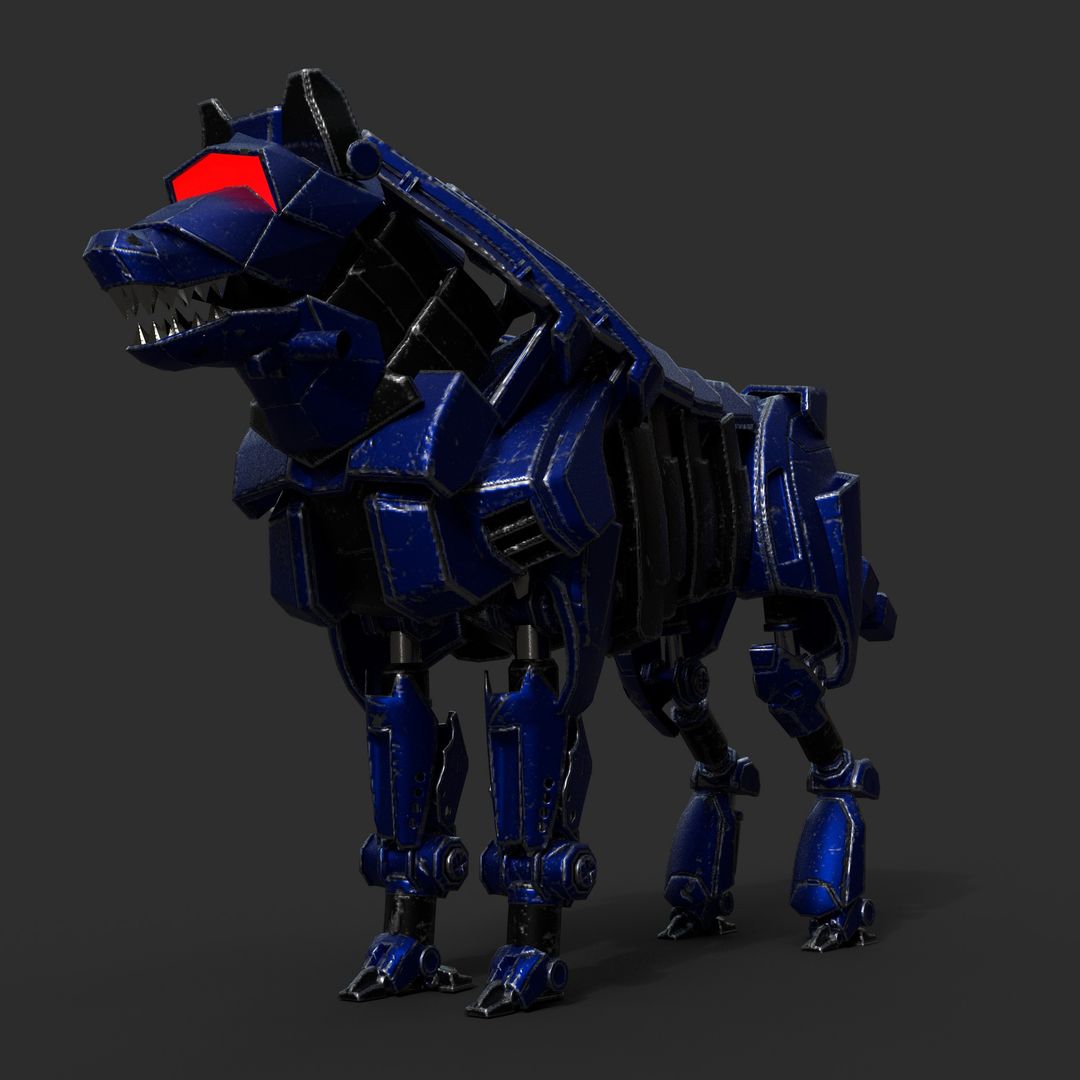 Mech Wolf by Khumansinh J.