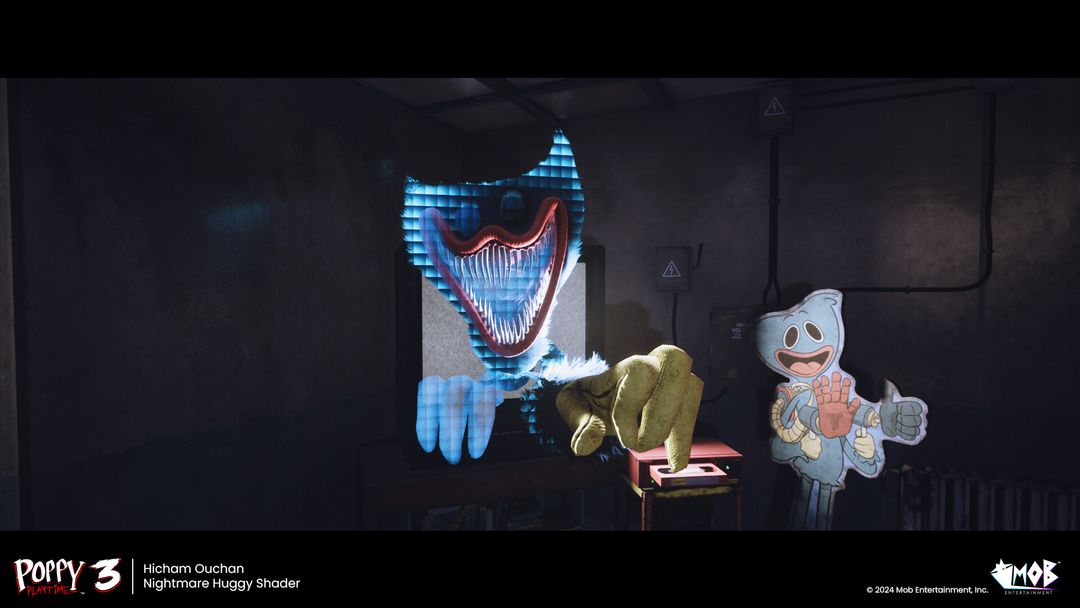 Nightmare Huggy & Door VAT - Poppy Playtime Chapter 3