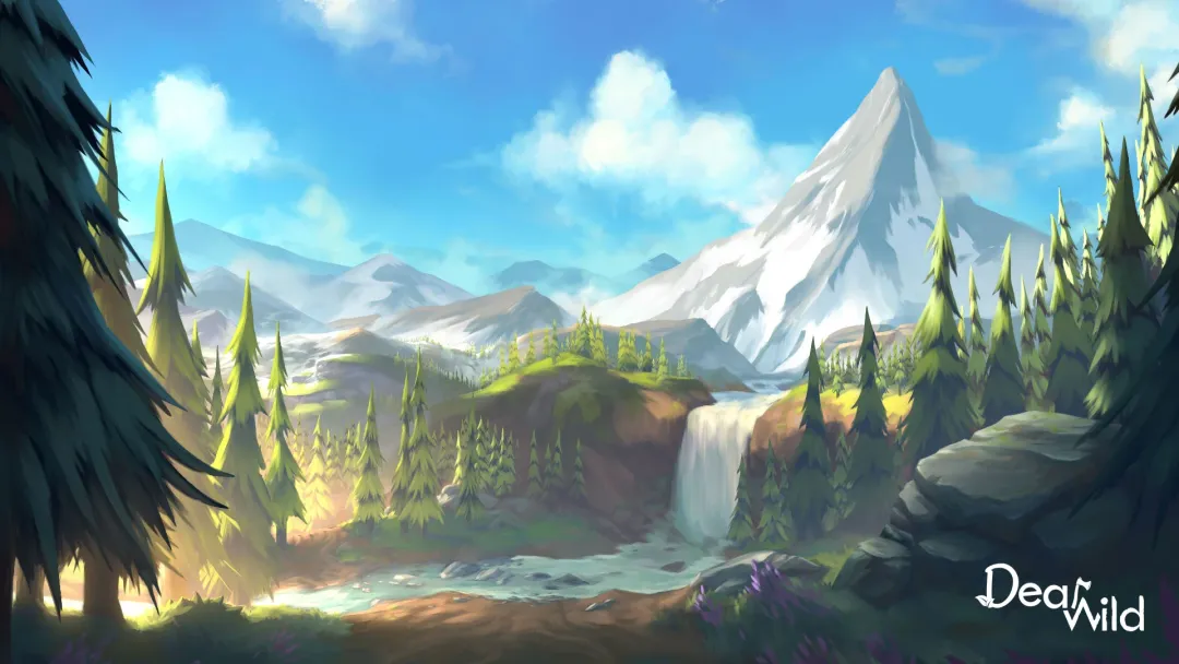 Background Painting for a clients game