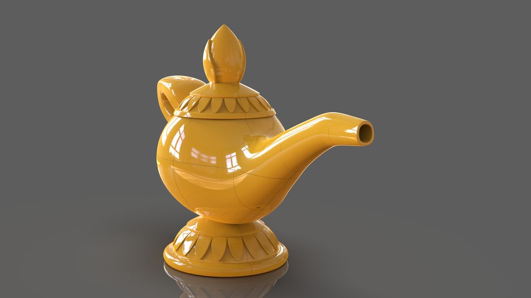 Aladdins Magic Lamp by Pablo G.