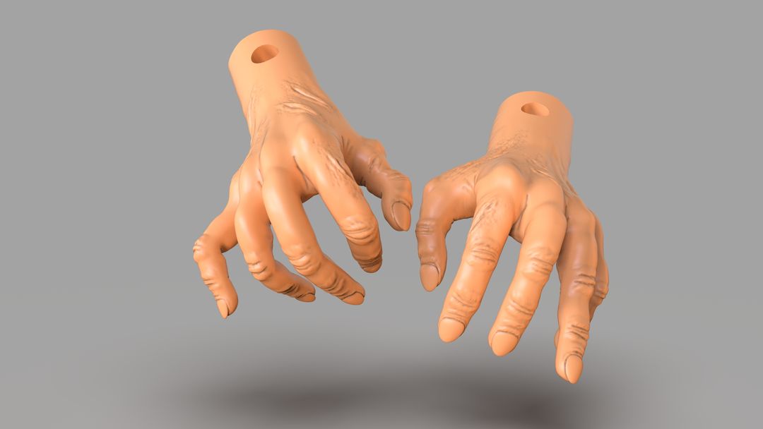 Regan MacNeil Hands by Pablo G.