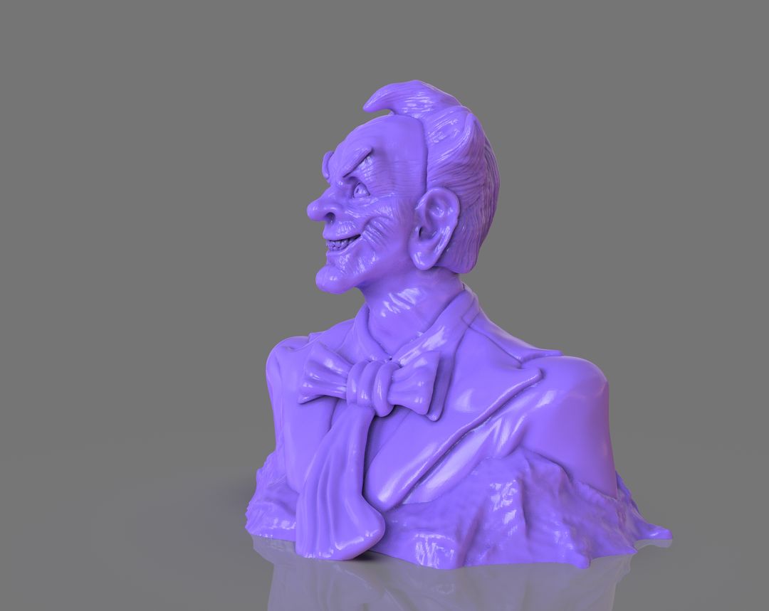 Stylized Joker Bust