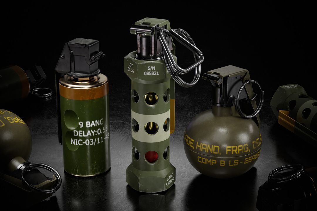 Game Ready Grenade Set