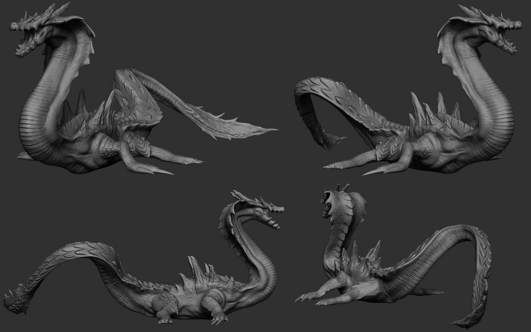 Sea Dragon_ 3D Print