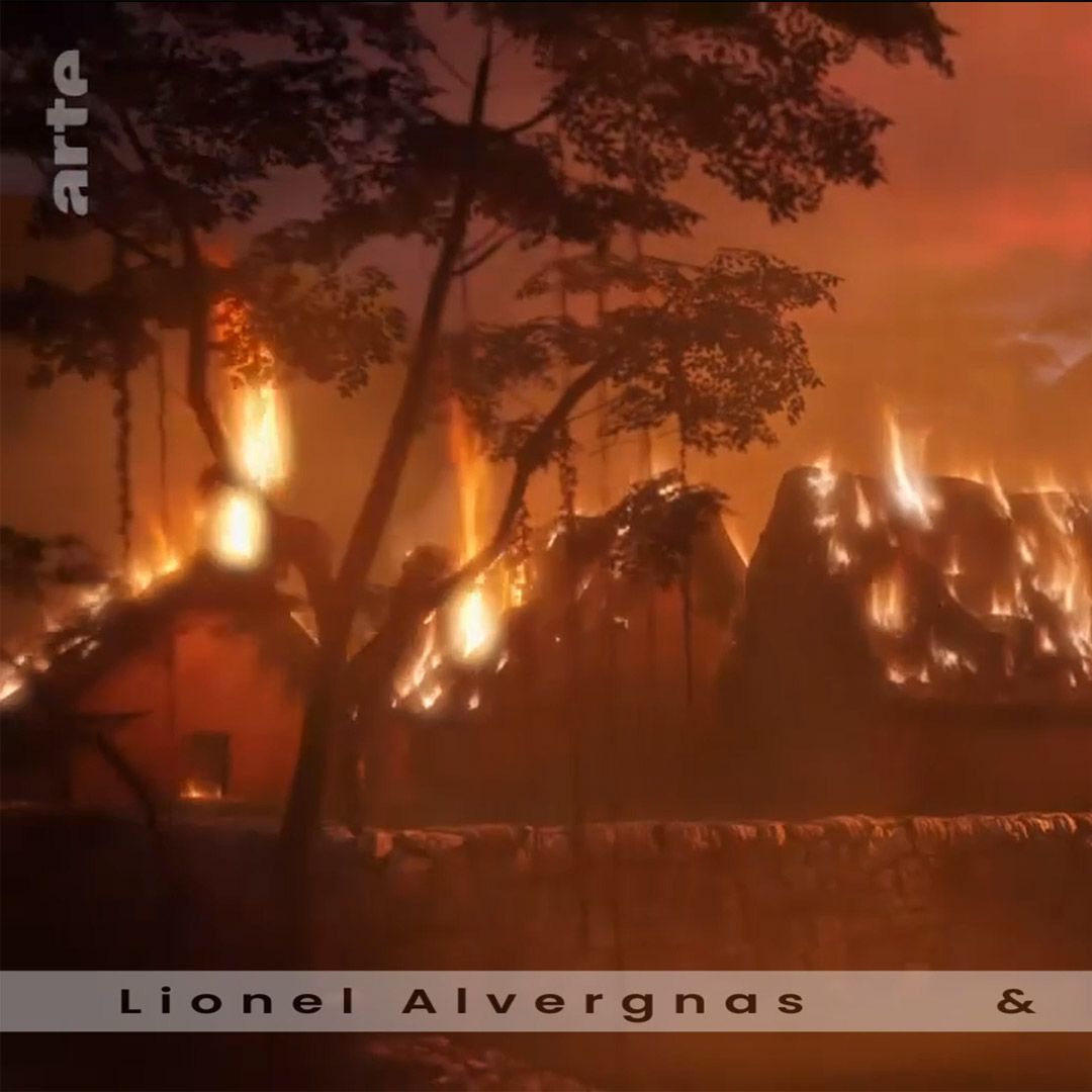 Inca Town in Fire Breakdown