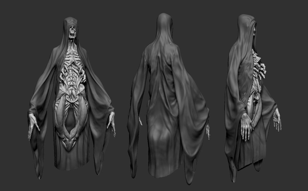 Shadow Wraith - Sculpture Practice
