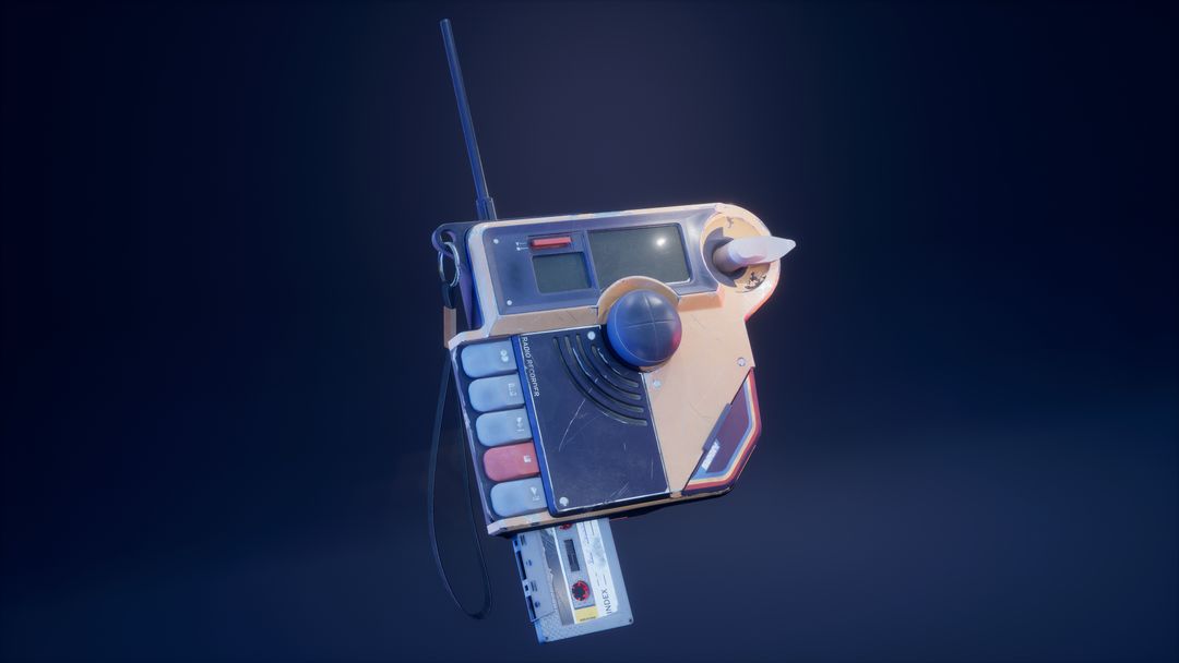 Tape Player Sci-fi