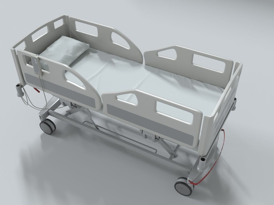 Hospital Bed for CG / VFX