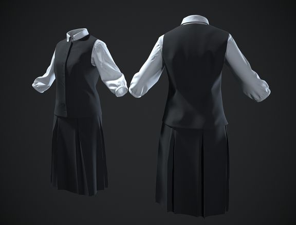 Metahuman Garment retopology