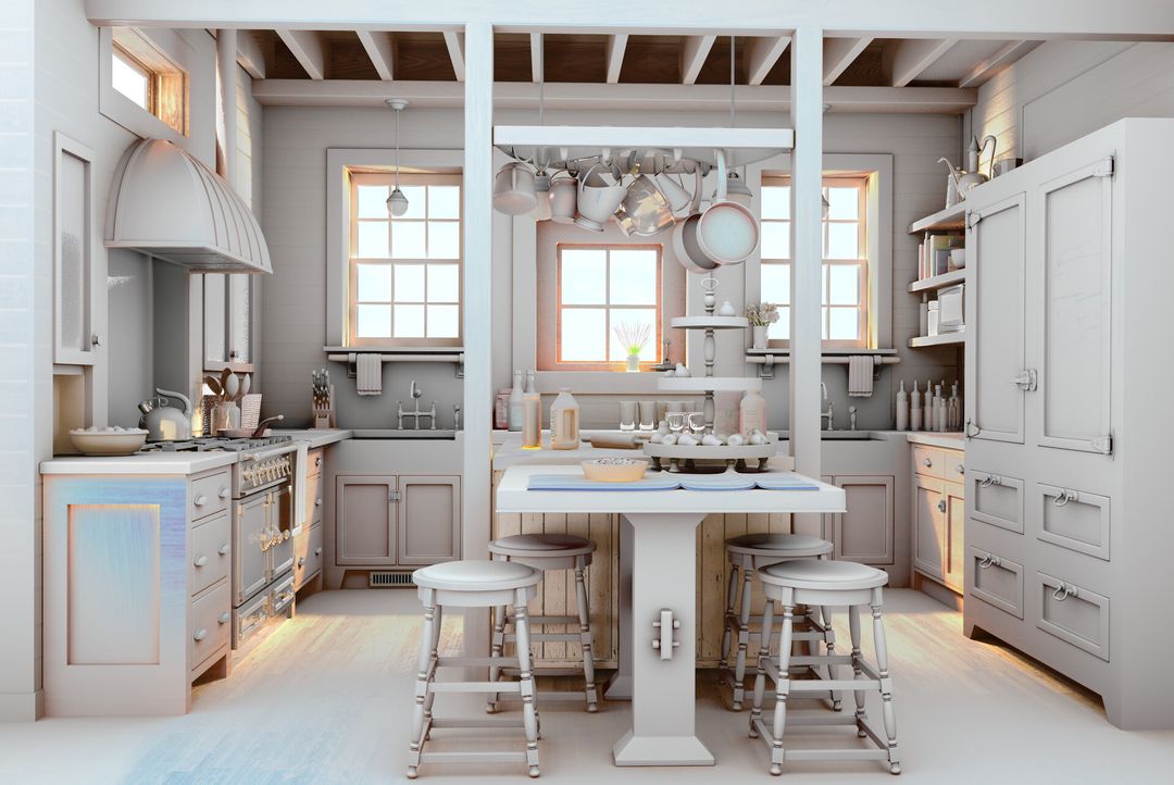 Wooden Kitchen 3D by 파비안 | Fabian 🎭