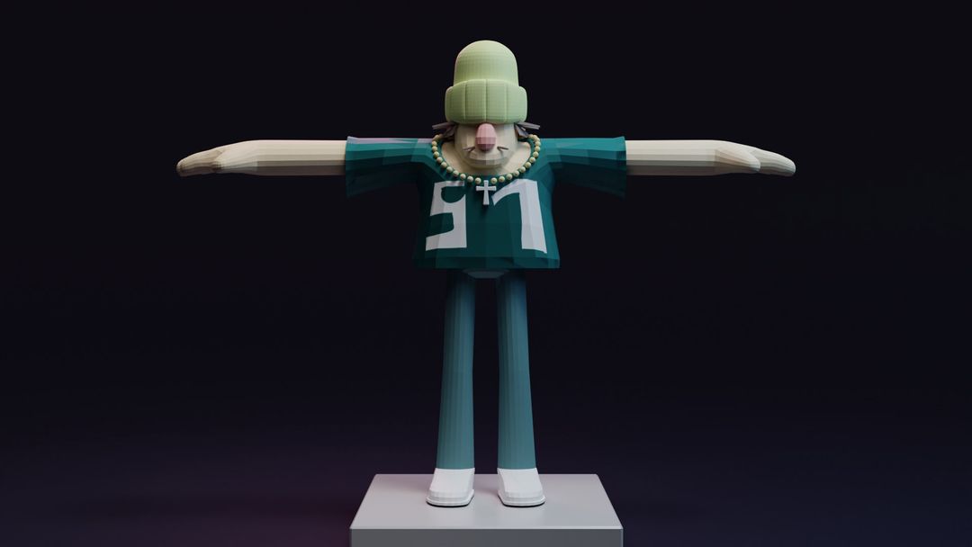 Low Poly 3D Model by 파비안 | Fabian 🎭